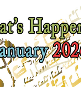 What’s Happening in January, 2026